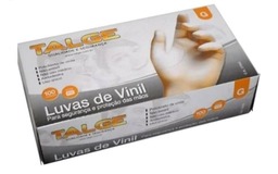 LUVA TALGE VINIL CX C/100