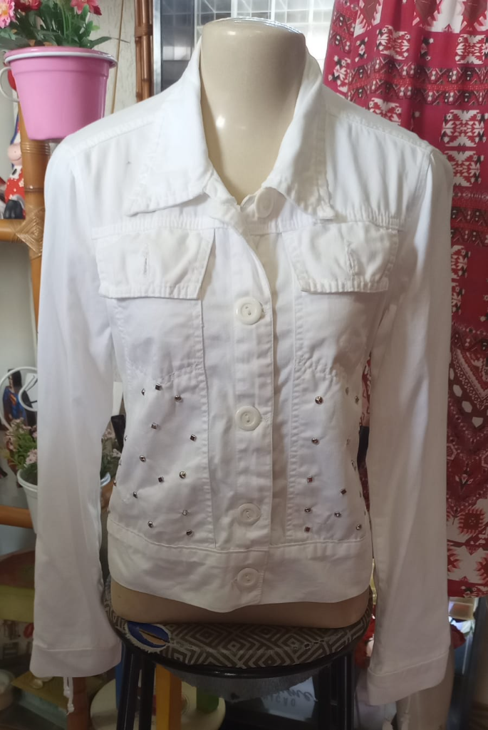 Jaqueta Jeans Feminina