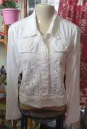 Jaqueta Jeans Feminina