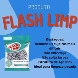 Esponja Inox - Remove as Sujeiras mais Difíceis