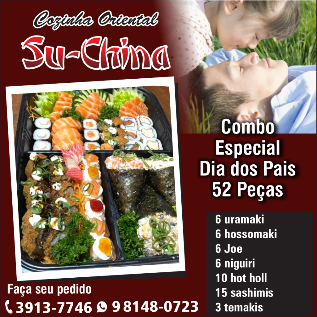 Combo Especial Dia dos Pais 52 Peças