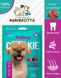 Pet Dog Cookies - Frutas Vermelhas