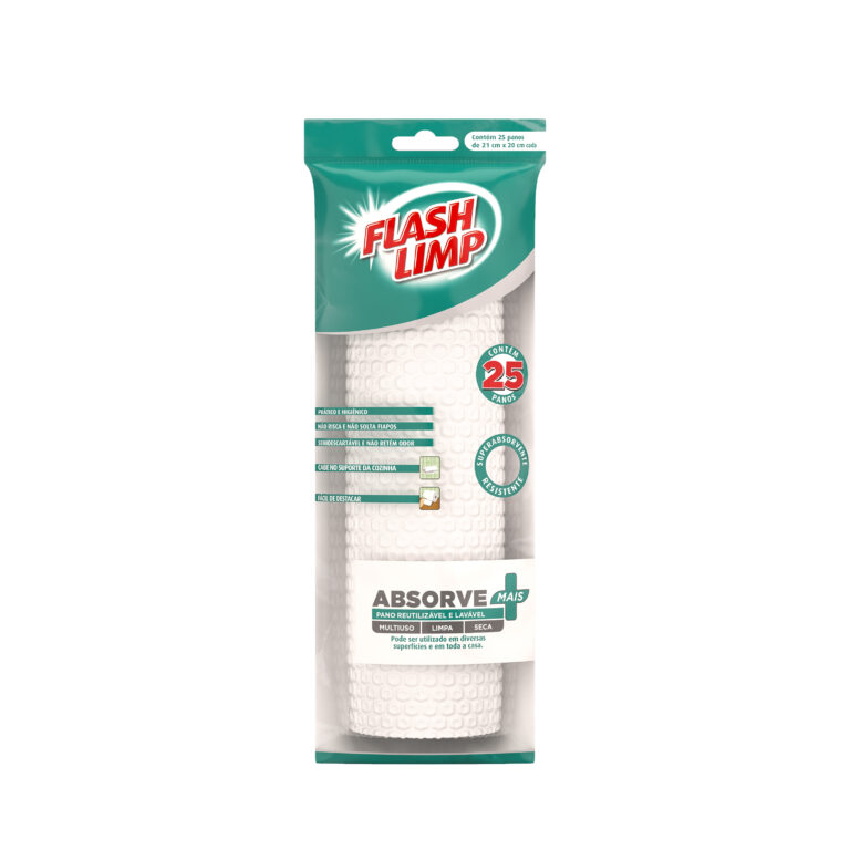 Pano Absorve Flash Limp 25 FLS