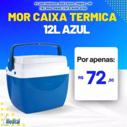 Mor Caixa Térmica 12L Azul