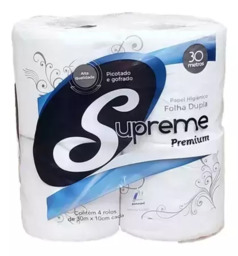 Pap. Hig. Supreme Premium Folha Duple 4x30 MT