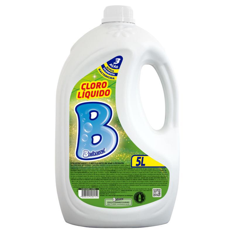 Cloro Líquido Barbarex 5L