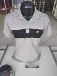 Nova Coleção de Verão - Camisa Polo Estampada Freeway