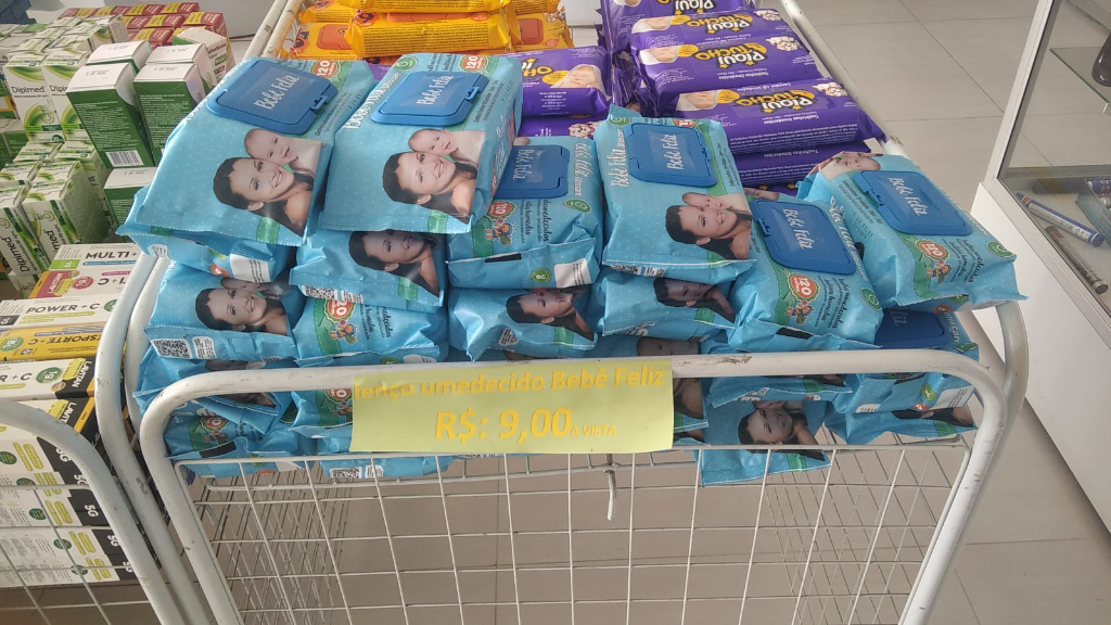 Lenço Umedecido Bebê Feliz