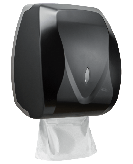 Toalheiro Premisse Velox Preto e Branco