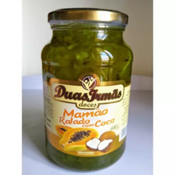 Doce de Mamão Ralado com Côco
