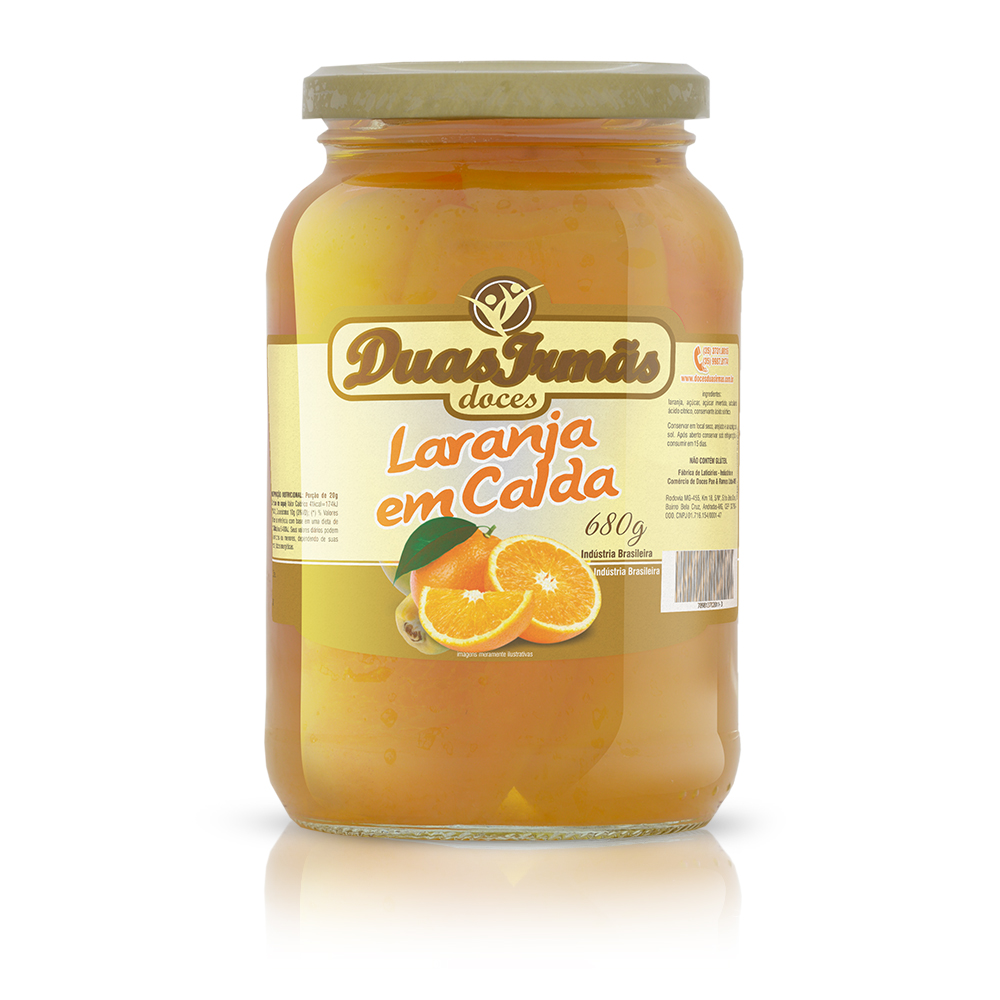 Laranja em Calda