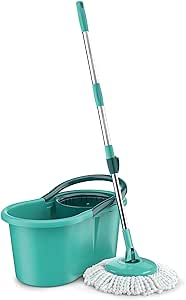 Mop Giratório Flash Limp Verde Água