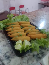 Camarão Empanado com Queijo