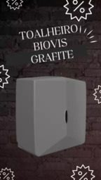 Toalheiro Biovis Grafite