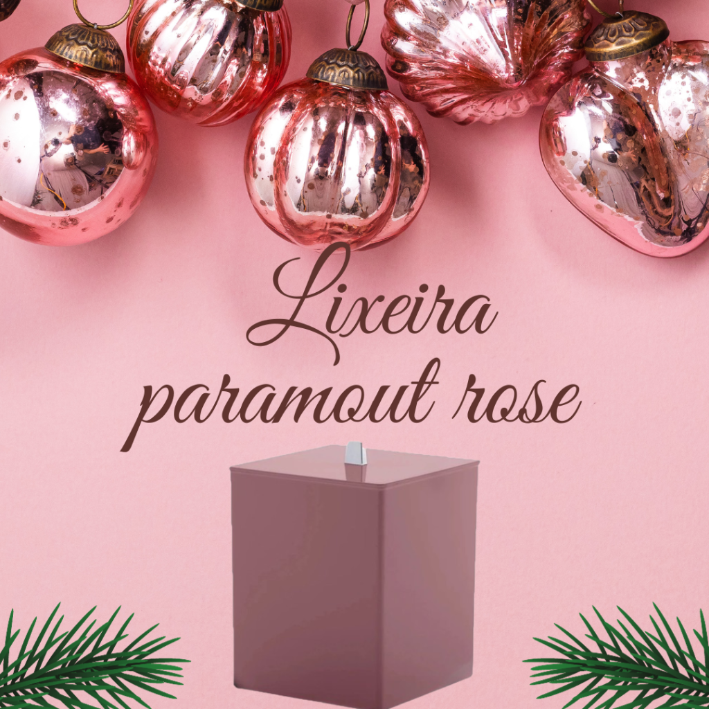 Lixeira Paramout Rose