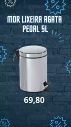Mor Lixeira Agata Pedal 5L