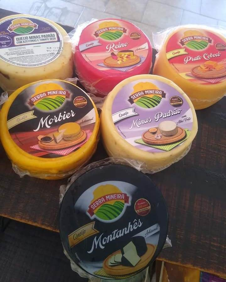 Prato Padrão - Morbier - Montanhês - Reino - Queijo Minas