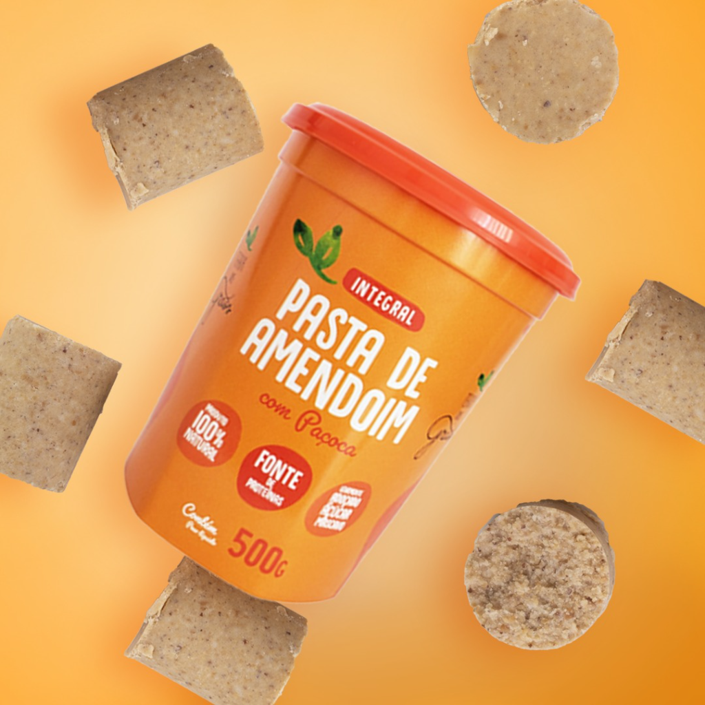 Pasta de Amendoim Integral com Paçoca - 500g