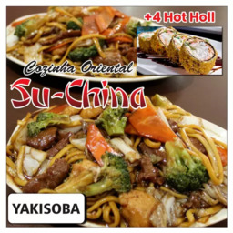 Yakisoba Tradicional Grande + 4 Hot Holl