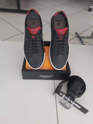 Linha Completa em Sapatênis e Cintos Freeway
