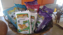 Bananinhas Zero Açúcar (Tradicional, com Ameixa, com Açaí e com Uvas Passas)