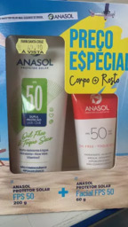 Kit Protetor Solar - fps 50 - Anasol - Corpo e Rosto
