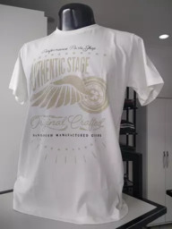 Camiseta Branca Estampada