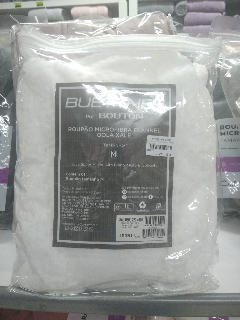 Roupão Microfibra