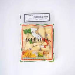 Conchiglione - Carne Seca e Requeijão