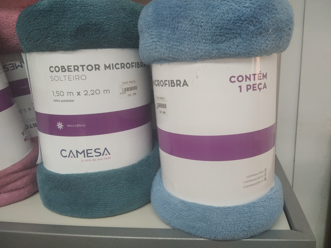 Cobertor Microfibra Solteiro