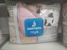 Ededrom Dupla Face Solteiro Santista royal