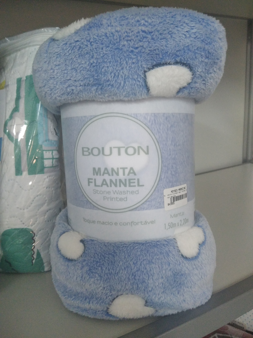 Manta Flannel Bouton
