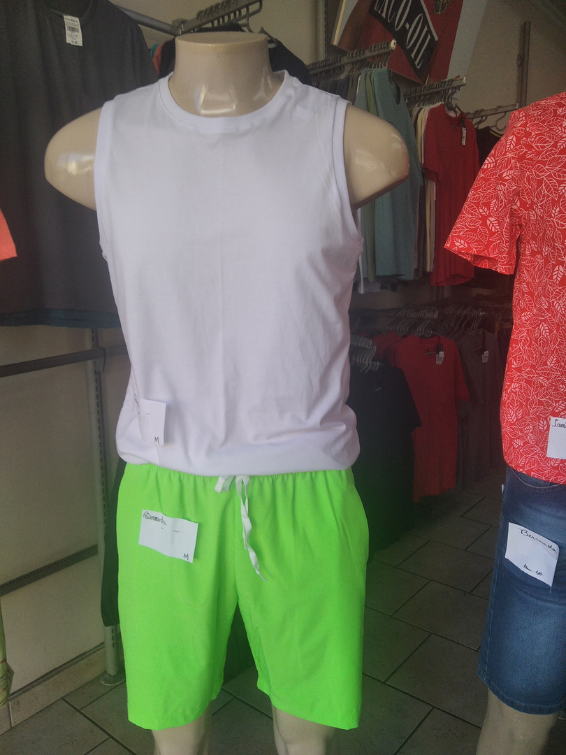 Conjunto Regata Masculina e Shorts