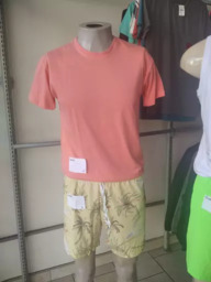 Conjunto Camiseta Masculina e Shorts