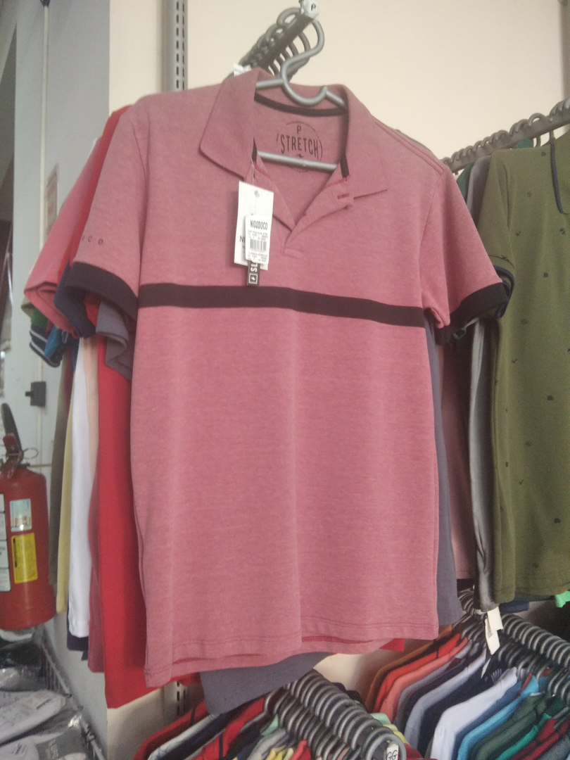 Camisa Polo Vermelha Masculina