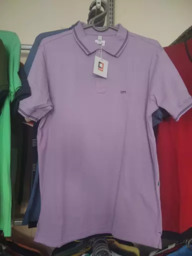 Camisa Polo Roxa Masculina