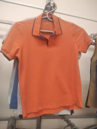 Camisa Polo Laranja Masculina