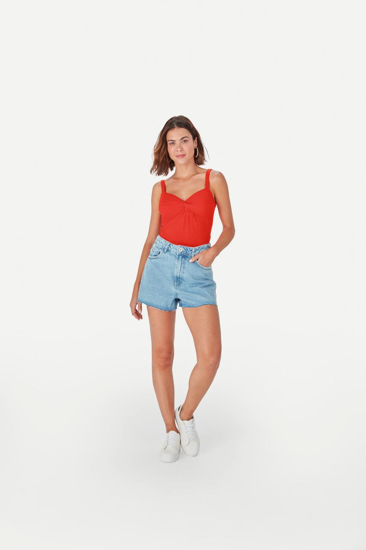 Conjunto Regata e Shorts Feminino