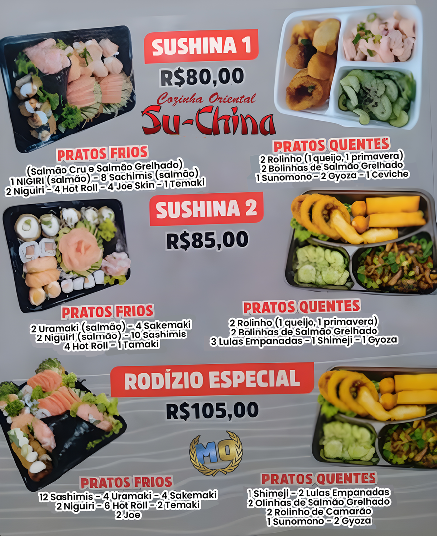 Especiais e Rodízio