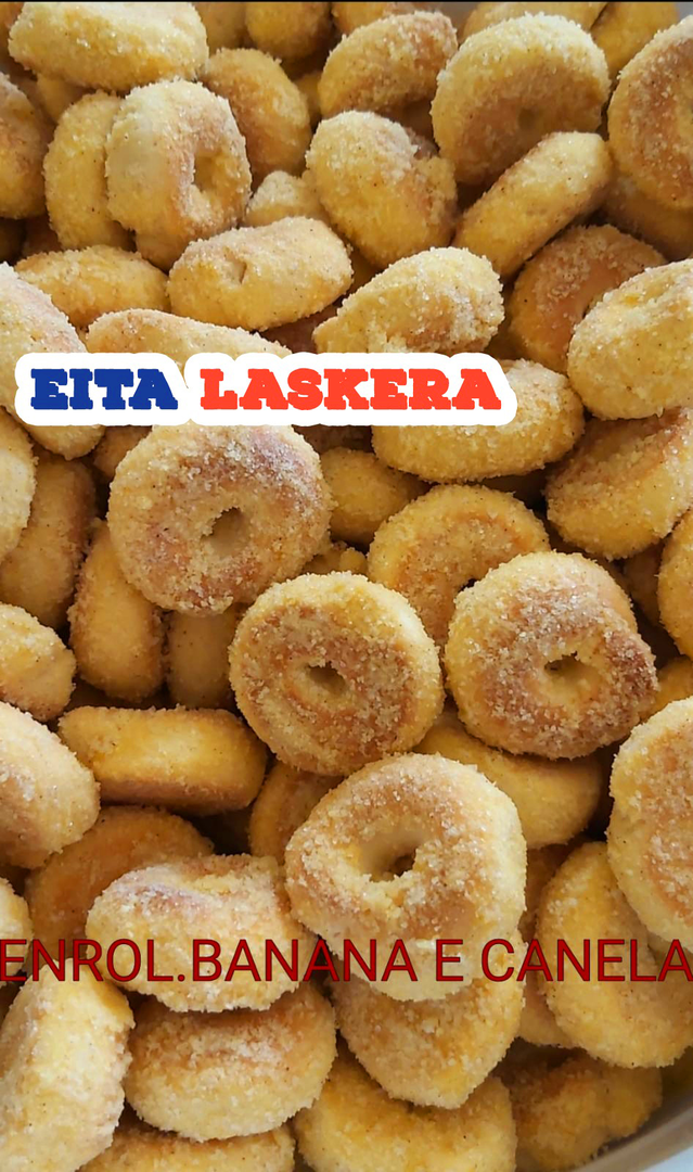 Enroladinho Banana e Canela