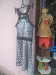 Vestido de Alça Estampado