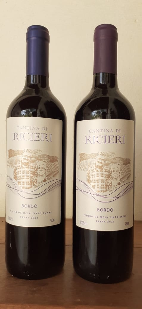 Vinhos Suave e Seco Cantina Di Ricieri