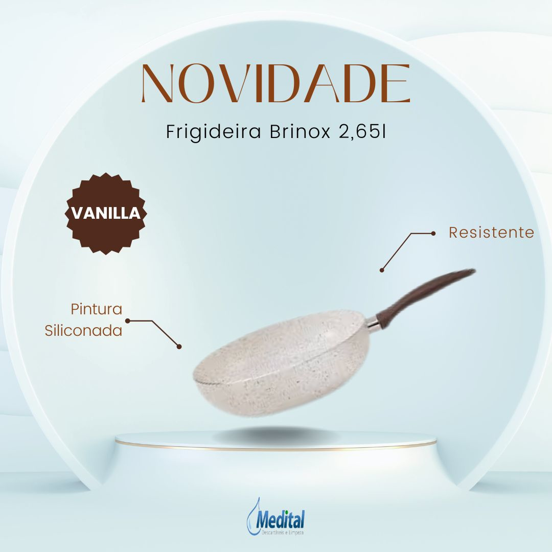 Frigideira Brinox 2,65l