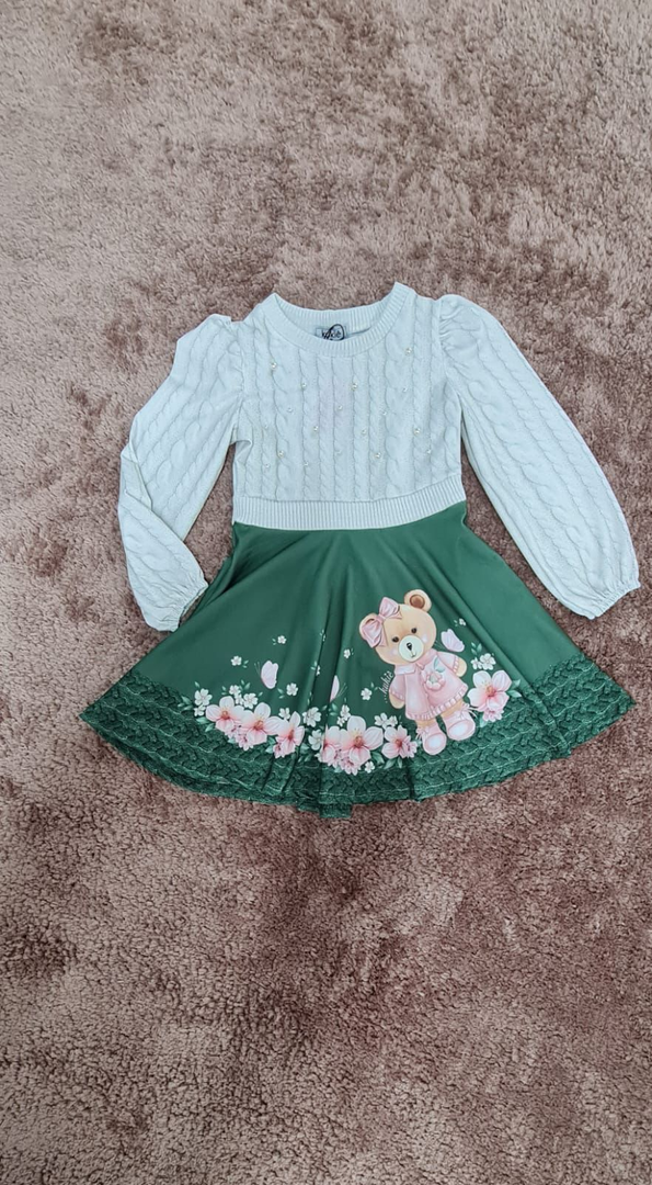 Vestido Manga Longa