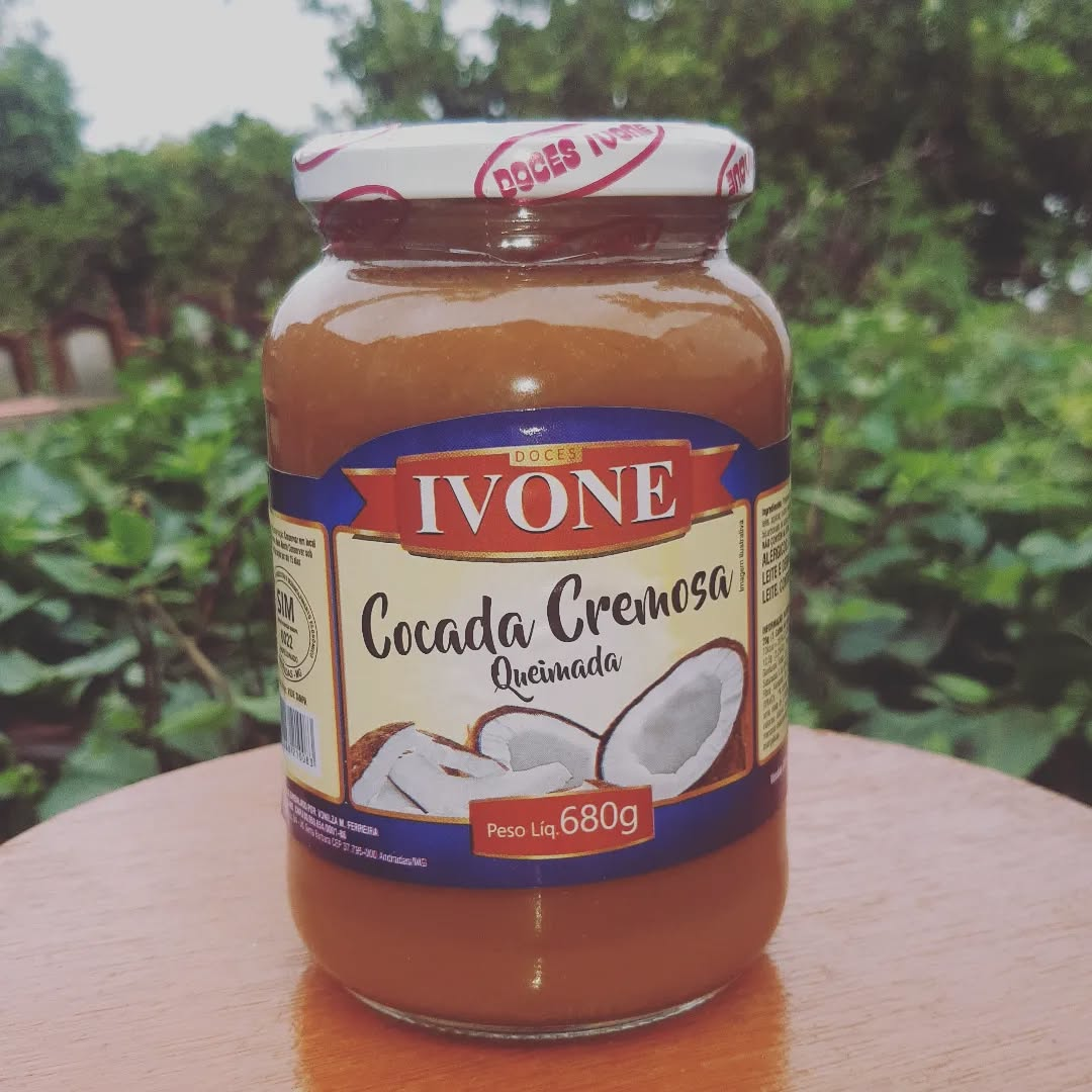 Doce com Cocada Cremosa Queimada
