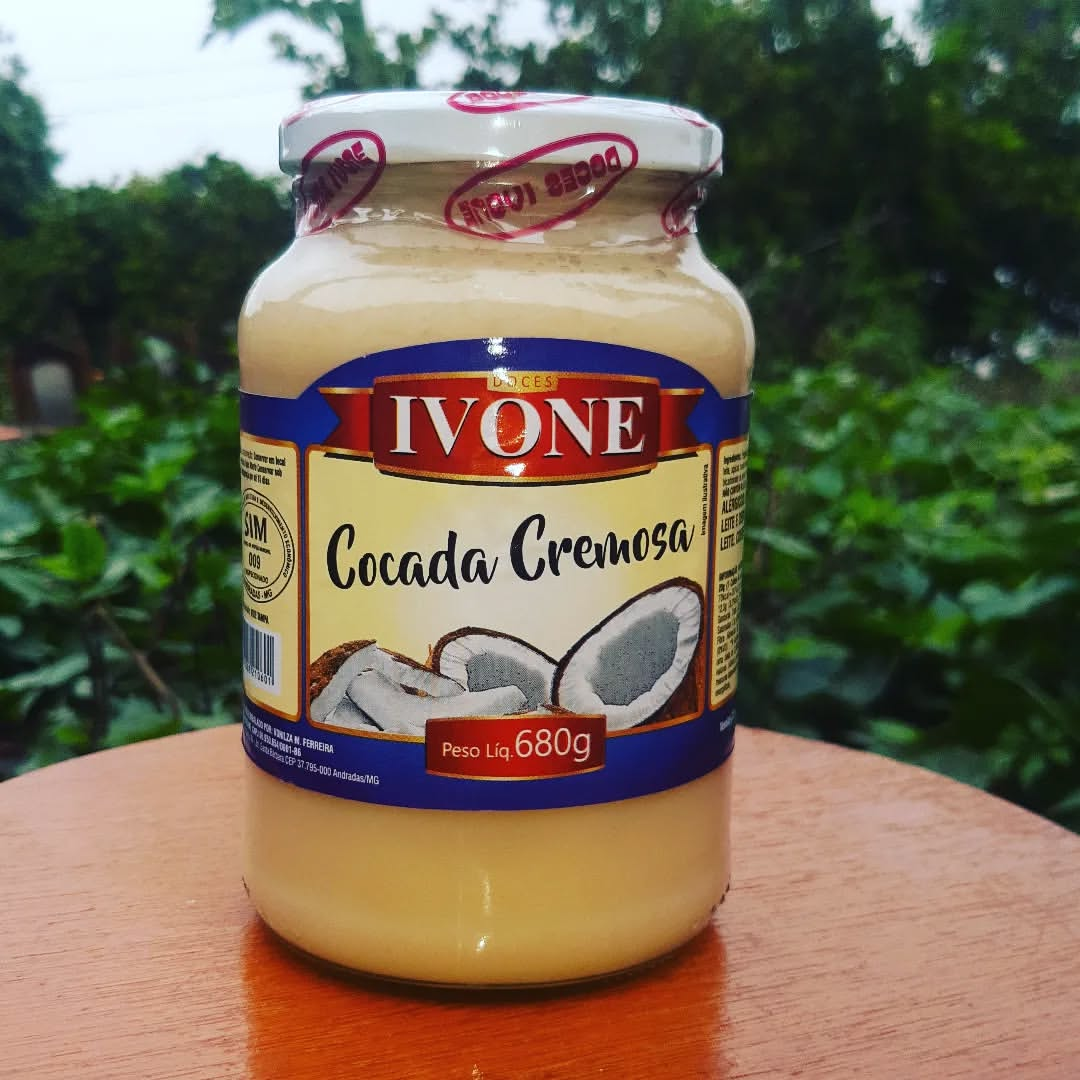 Doce com Cocada Cremosa