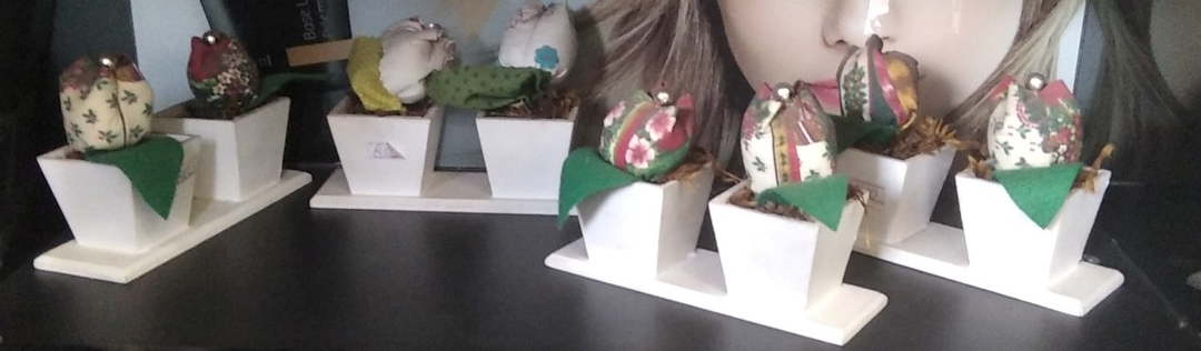 Vaso de Flores - Artesanato
