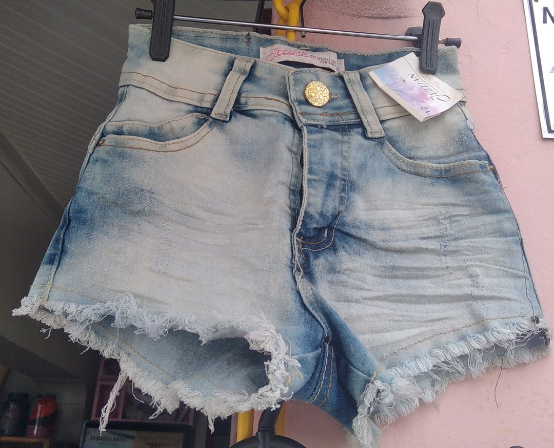 Short Jeans Desfiado