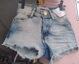 Short Jeans Desfiado