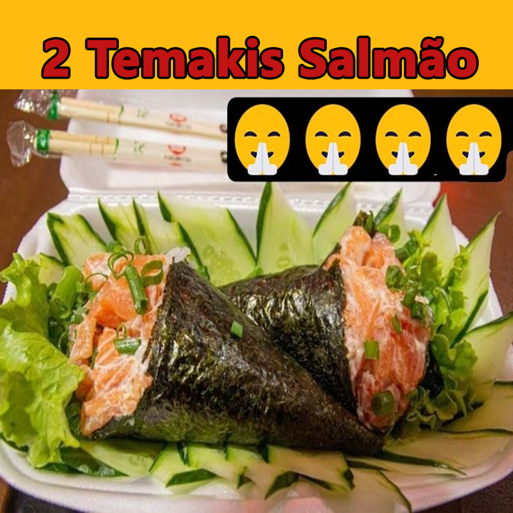 2 Temakis Salmão